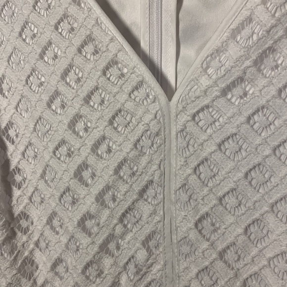 Lane Bryant size 18 white lace dress zipper back - Picture 2 of 6